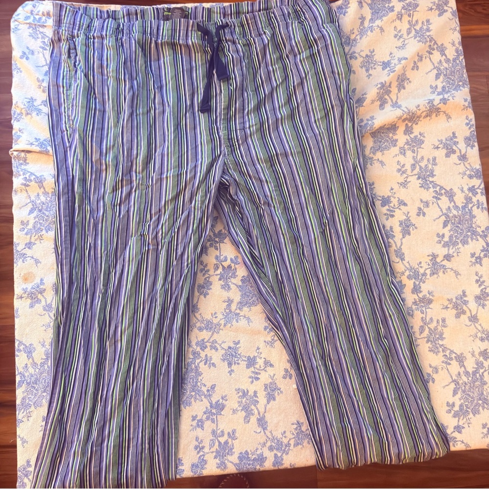 Colorful Striped Lounge Pants